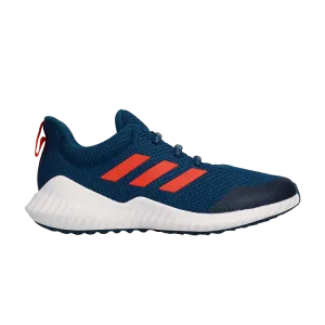 Adidas FortaRun Hickies K 'Orange' sneakers, blue