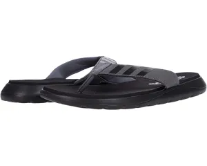 Adidas Men's Comfort Flip-Flop Sandals, Black/Grey