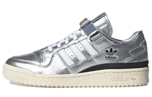 Adidas Originals Forum Skateboarding Unisex Sneakers, Silver