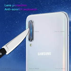 For Samsung Galaxy A50 A30 A10 A70 A20e Camera Lens Screen Protector Film on A 50 30 70 M10 M20 M30 S10 Plus S10e Back Lens Film