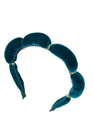 Jasmin Headband - Teal Jewel Tone