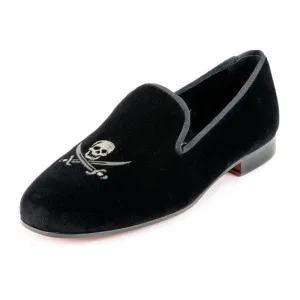 Jolly Roger Velvet Pump