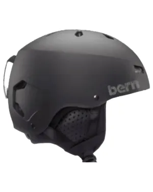 Macon Classic Winter Helmet - Matte Black